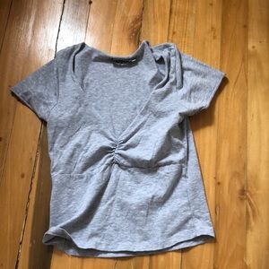 Brandy Melville Grey Top